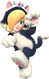 Cat Rosalina from Mario Kart Tour