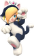 Cat Rosalina from Mario Kart Tour