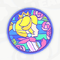 A sticker in Mario Kart World