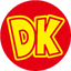 Donkey Kong's Emblem from Mario Kart World