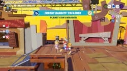 The Cutout Bandits' Treasure side Quest in Mario + Rabbids Sparks of Hope
