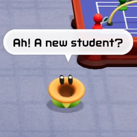 A Talking Flower from Mario Tennis Fever