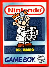 One of the Nintendo Collector Cards