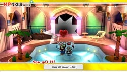 MAX UP Heart +10 from Shroom City in Paper Mario: The Origami King