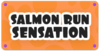 "SALMON RUN SENSATION" inscription for the Splatoon 3 trophy in the Trophy Creator application