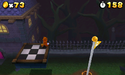 The ghost figure in World 4-4
