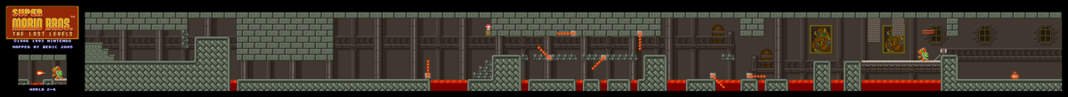 File:SMAS LL World 2-4 Map.png - Super Mario Wiki, the Mario encyclopedia