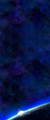 A background of space used in key artwork