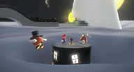 The location of a Power Moon in Super Mario Odyssey