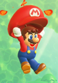 Mario's parachute cap