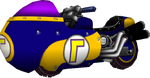 The model for Waluigi's Spear from Mario Kart Wii