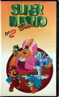 Cover of the first VHS titled Super Mario Bros. №2