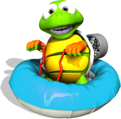 Tiptup's artwork from Diddy Kong Racing DS.