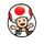 An icon of Toad