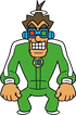 18-Volt Wario Kard sprite for WarioWare Gold