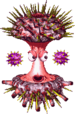 Sprite of Barbos from Donkey Kong Country 3: Dixie Kong's Double Trouble!