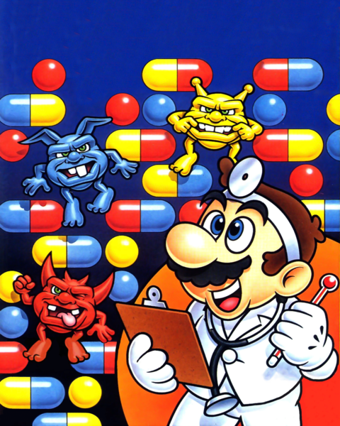 File:Dr. Mario - Cover artwork.png