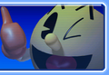 Pac-Man's icon from Mario Kart Arcade GP 2