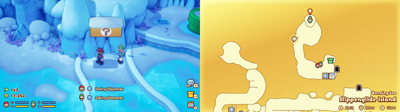 26th block in Slippenglide Island from Mario & Luigi: Brothership