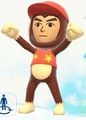 Diddy Kong costume in Mario & Sonic at the Rio 2016 Olympic Games.