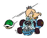 I play as Rosalina in Mario Kart and I am very good as her.