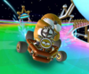 The icon of the Luigi Cup challenge from the 2020 Mario vs. Luigi Tour in Mario Kart Tour