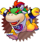 Artwork of Bowser Jr. in Mario & Luigi: Brothership