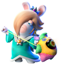 Rabbid Rosalina in Mario + Rabbids Sparks of Hope