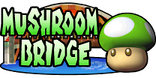 The logo for Mushroom Bridge, from Mario Kart: Double Dash!!.