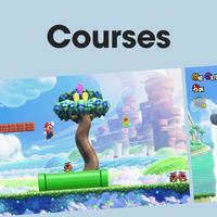 Cover image for the Courses playlist for Super Mario Bros. Wonder on Nintendo Music.