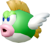 Model of a Deep Cheep from New Super Mario Bros. Wii.