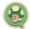 The Green Rescue Squad Captain icon from Paper Mario: Color Splash
