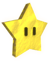 A Super Star from Paper Mario: Color Splash.