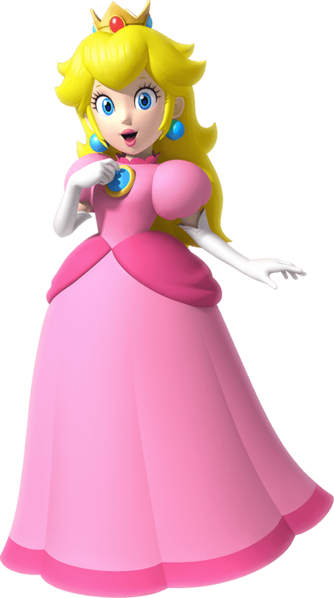 File:PN Peach with one hand down.png