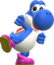 Model of Blue Yoshi from Super Mario Run.