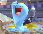 Wobbuffett, as it appears in Super Smash Bros. Brawl.