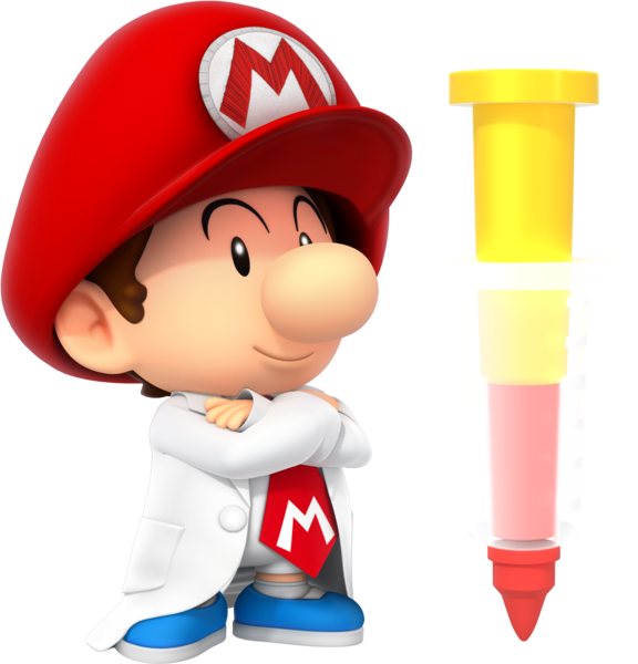 File:Dr Mario World - Dr Baby Mario.png