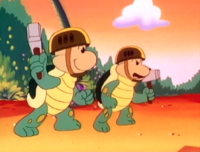 Hammer Brothers as seen in The Super Mario Bros. Super Show!