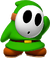 Green Shy Guy from Mario Kart Tour