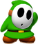 Green Shy Guy from Mario Kart Tour
