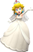 Peach (Wedding) from Mario Kart Tour