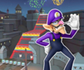 The course icon of the R/T variant with Waluigi