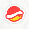 A sticker in Mario Kart World
