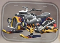 The Dread Sled from Mario Kart World