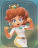 Daisy's biker suit from previous Mario Kart games