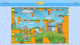 Mario 3 (level) from Mini Mario & Friends: amiibo Challenge
