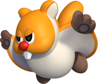Waddlewing artwork from New Super Mario Bros. U