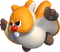 Waddlewing artwork from New Super Mario Bros. U