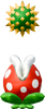 Model of a River Piranha Plant from New Super Mario Bros. Wii.