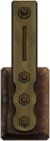 A render of a hammer pendulum from nsmbw